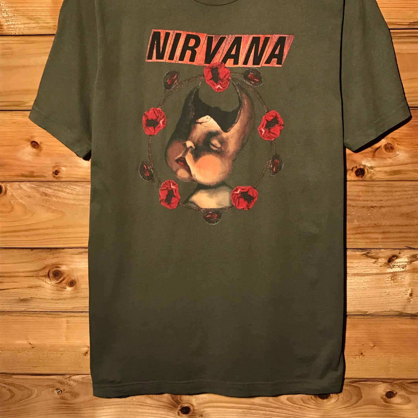 2023 Nirvana Broken Cherub Band t shirt