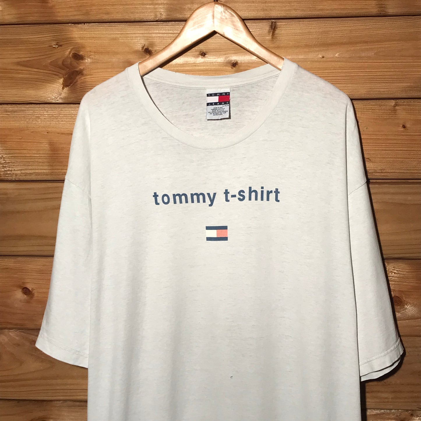 90s Tommy Hilfiger Tommy T-Shirt Spellout t shirt