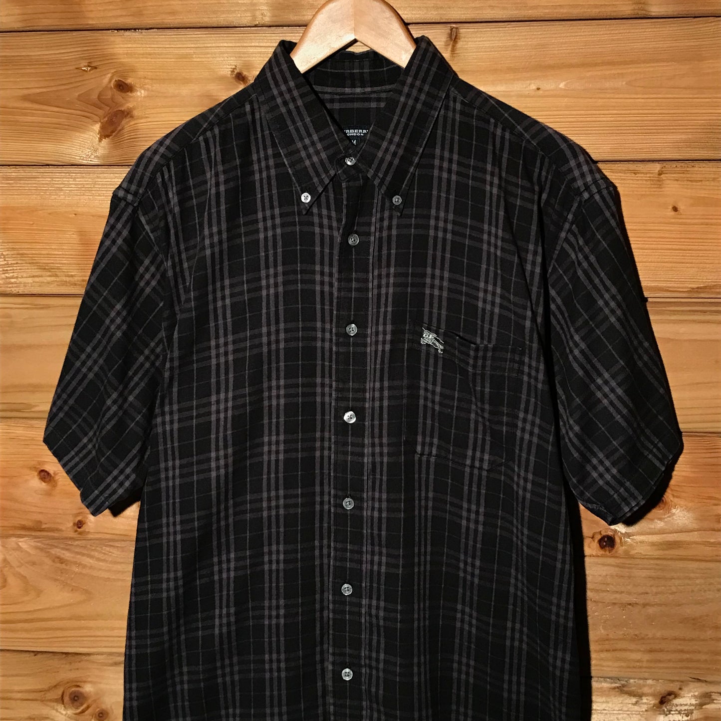 Burberry Nova Check Pattern short sleeve button up shirt