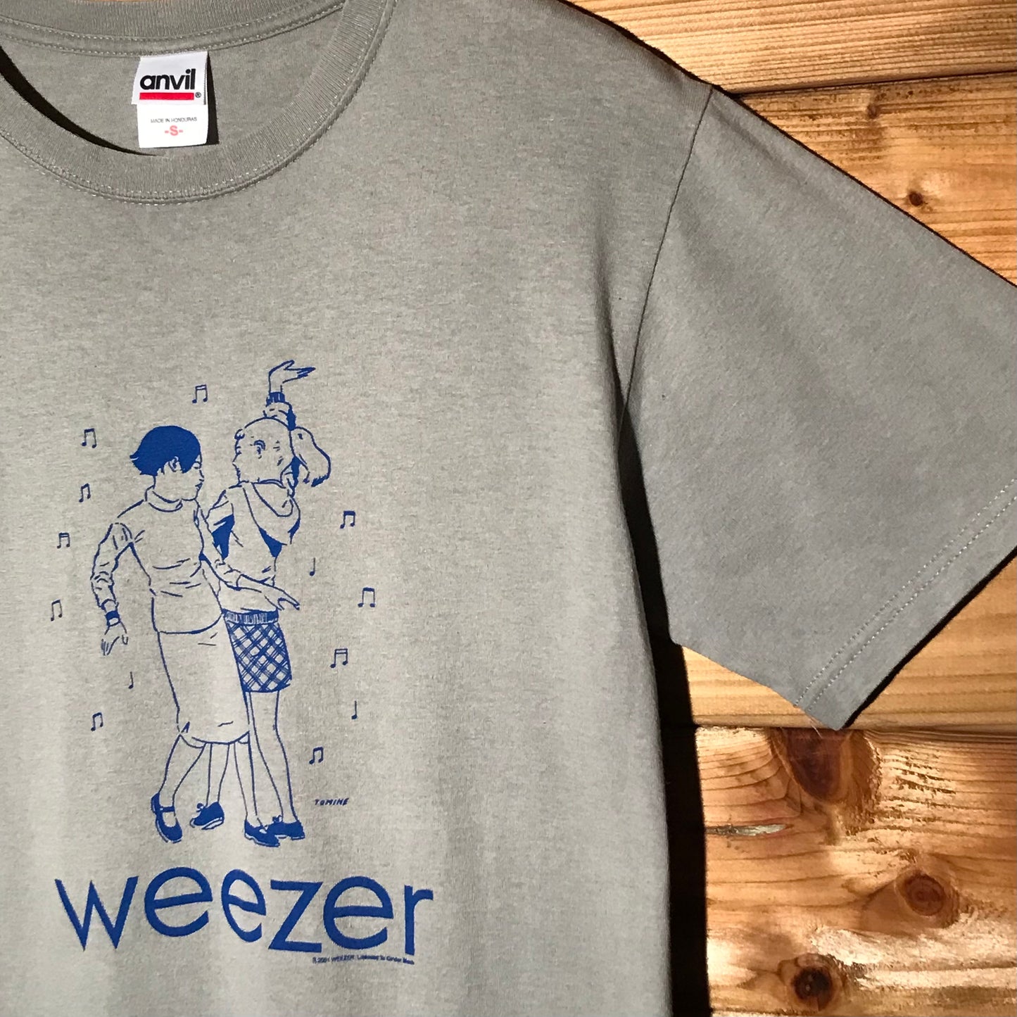 2001 Weezer Tomine Dancing Girls t shirt