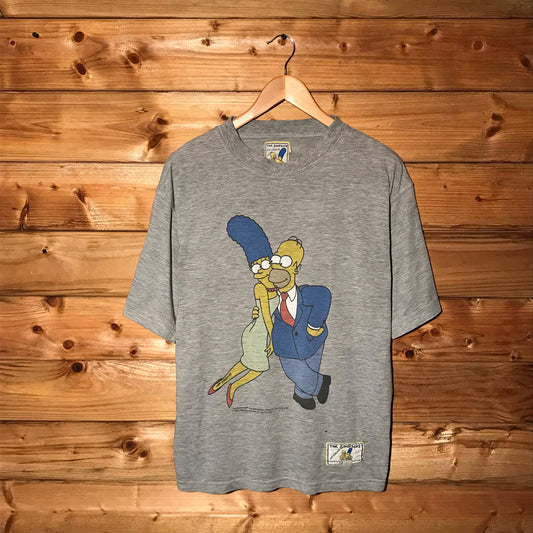 1998 The Simpsons Homer and Marge t shirt