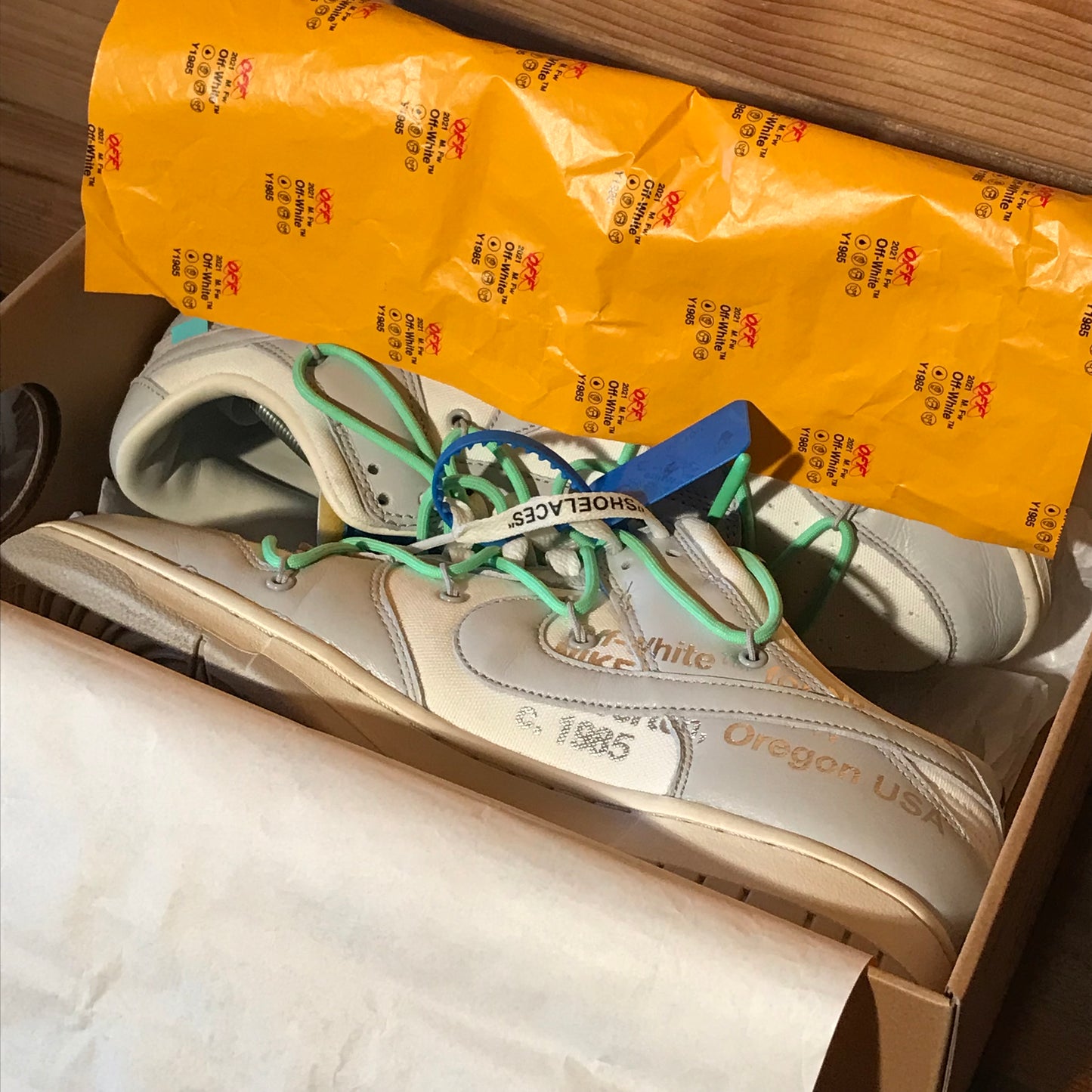 2021 Nike x Off White Dunk Low Lot 26