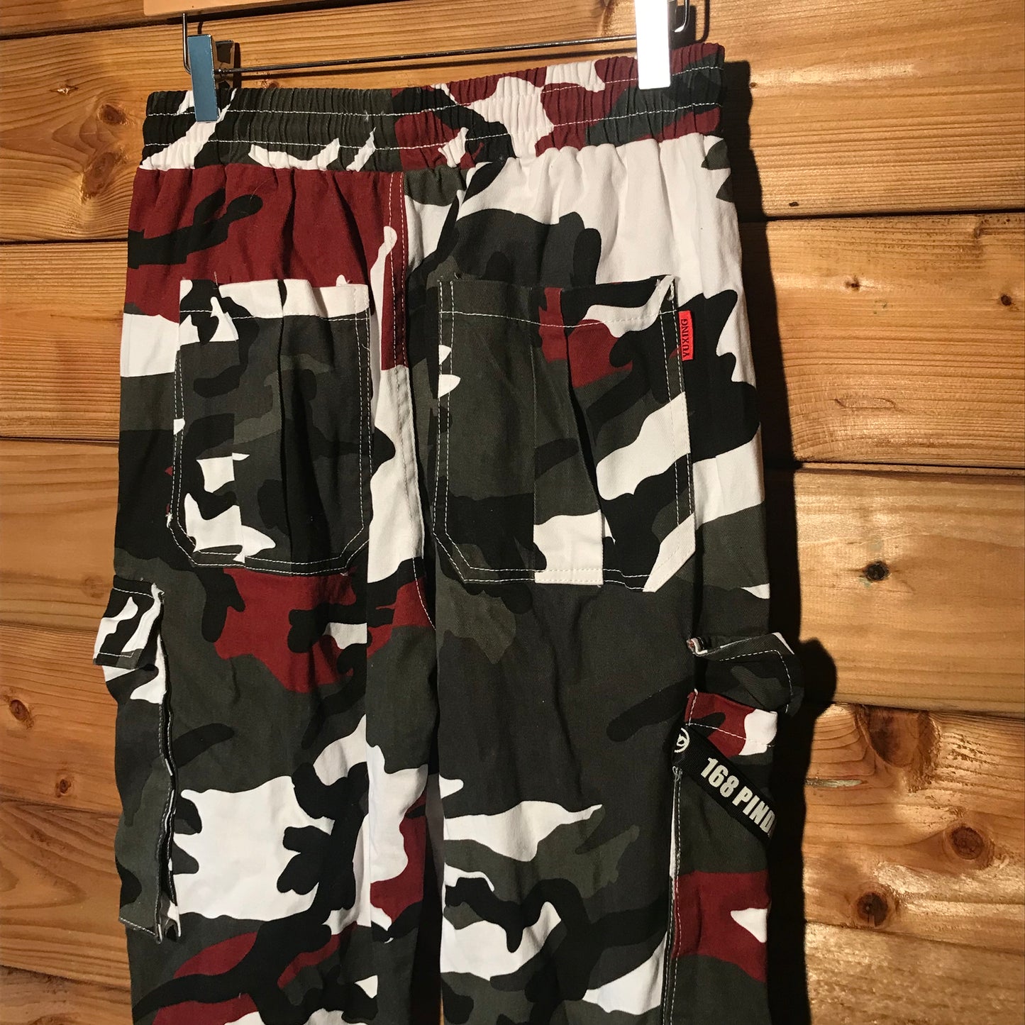 Yuxing Camo cargo trousers