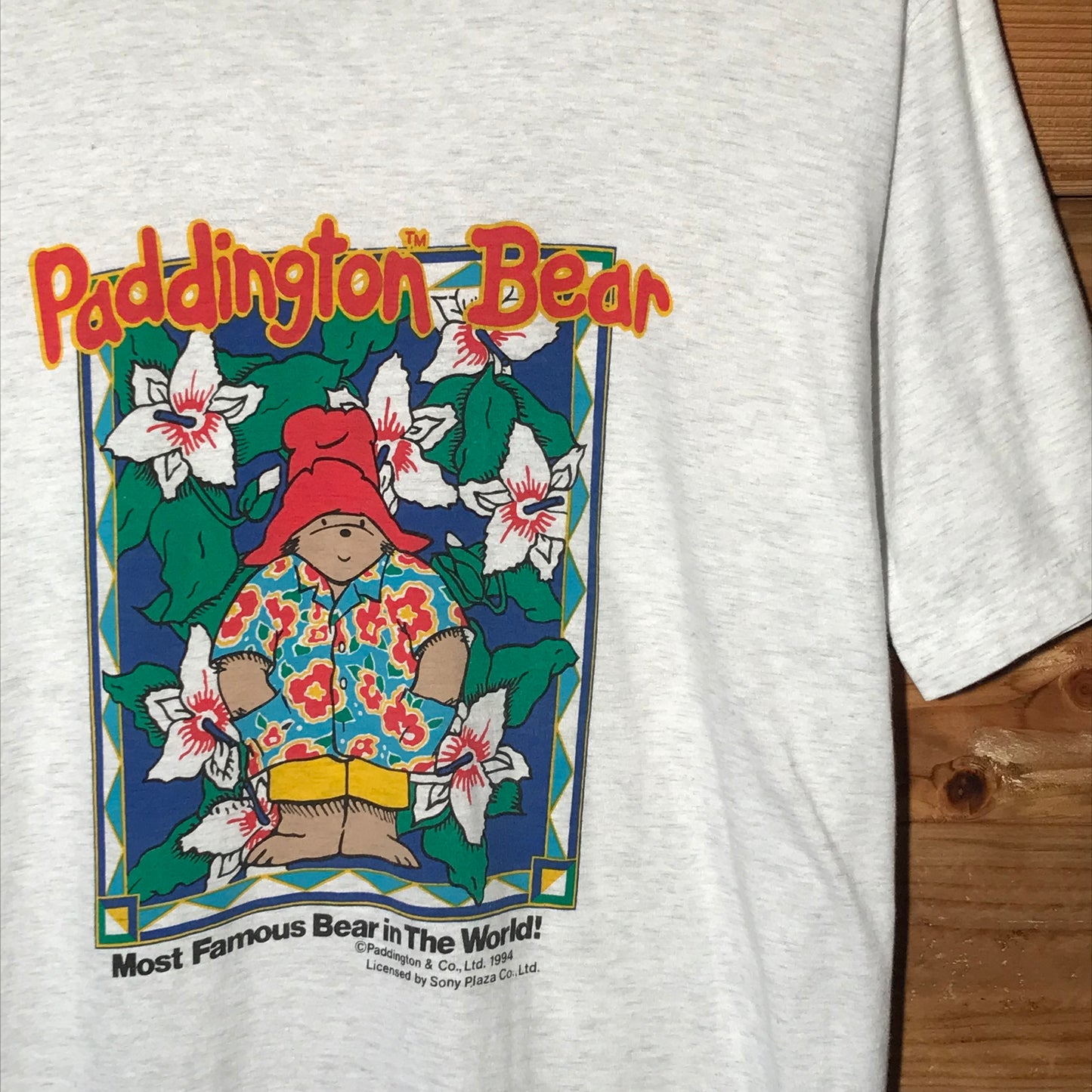 1994 Paddington Bear World Famous t shirt