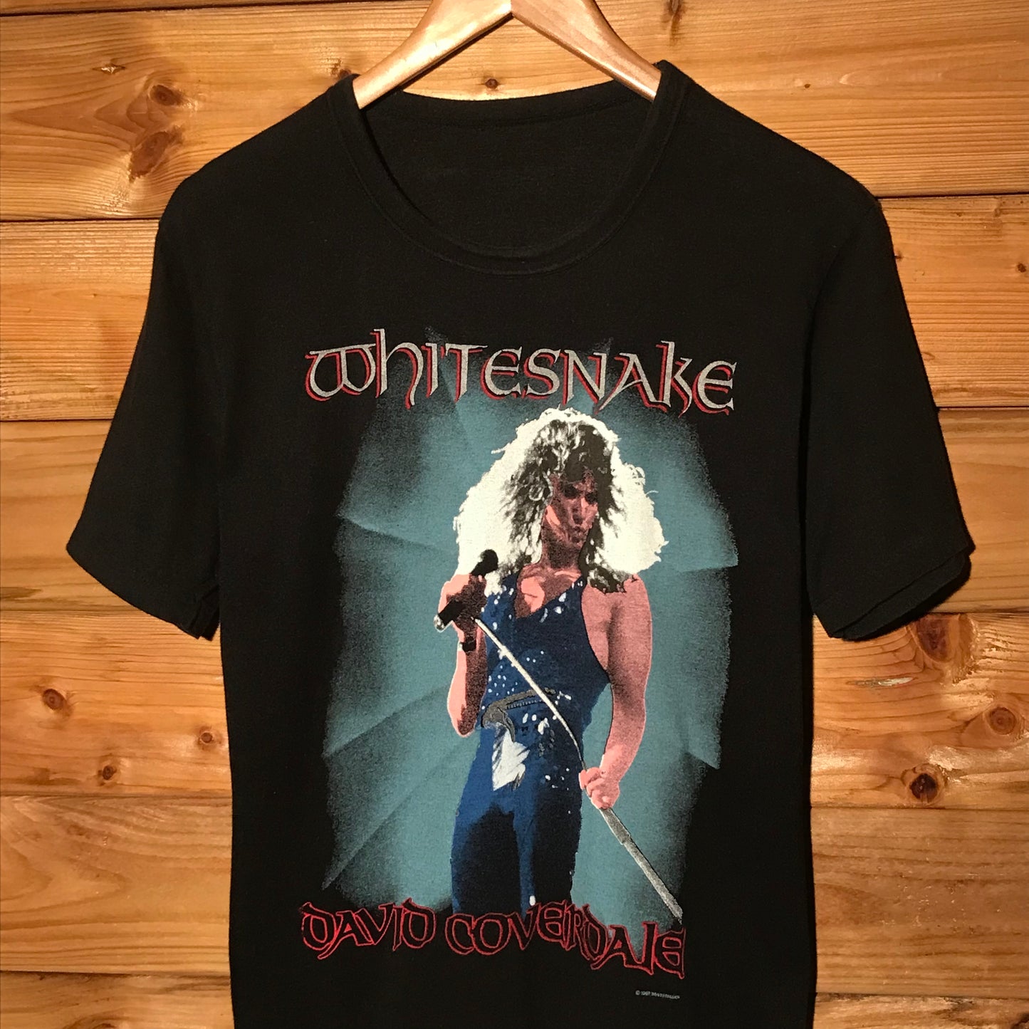 1988 Whitesnake David Coverdale Japan Tour t shirt