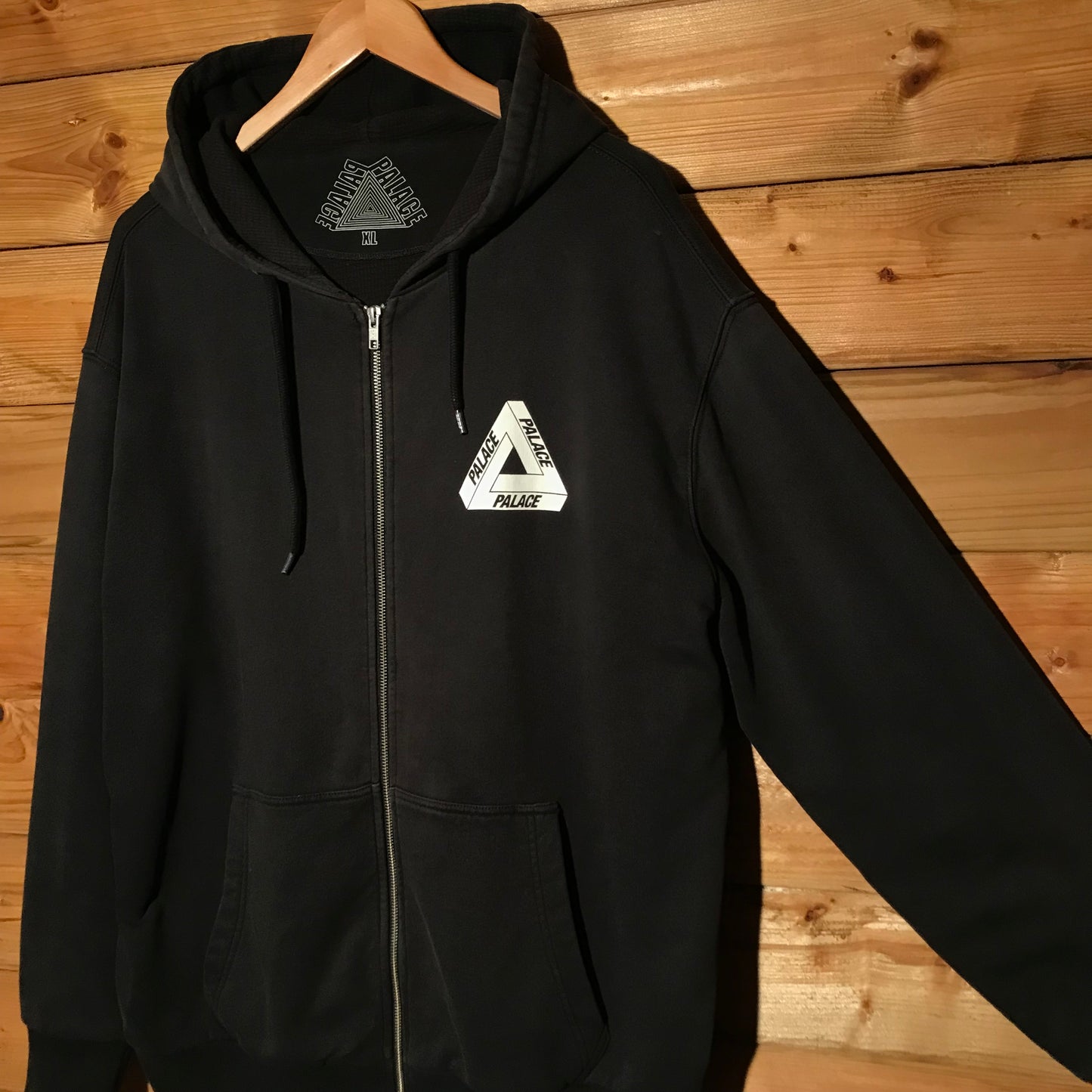 2016 Palace Single Triferg Thermal heavyweight zip up hoodie