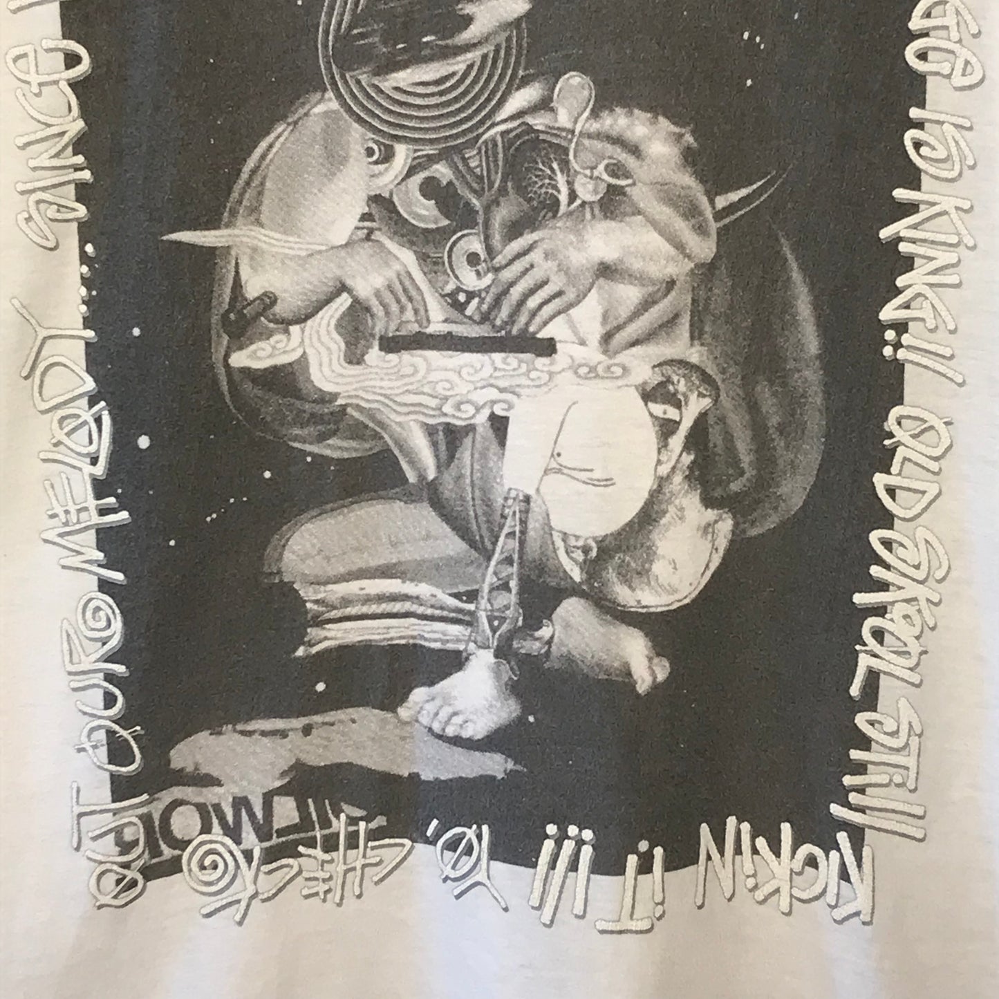 2012 Stüssy x Oil Works Sampler Of Garapagos t shirt