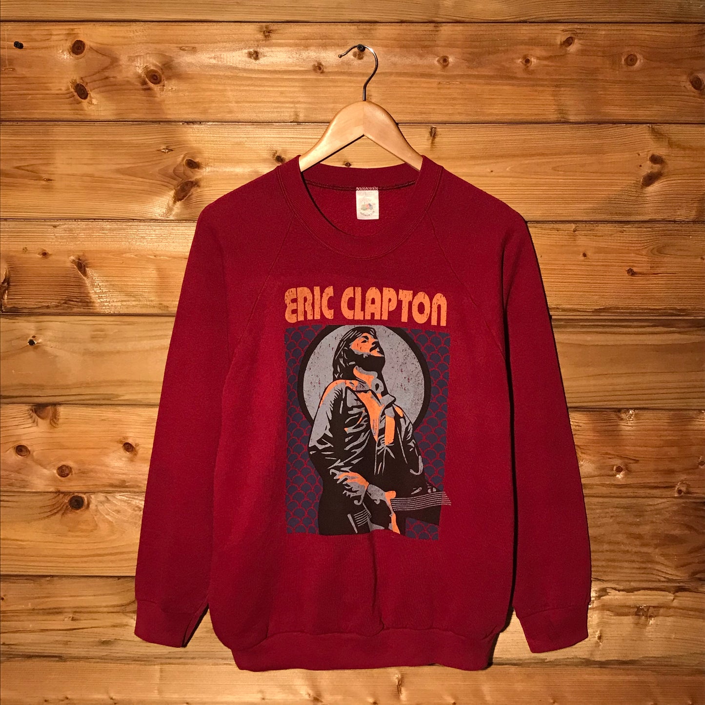 90s Eric Clapton Photo Graphic sweatshirt