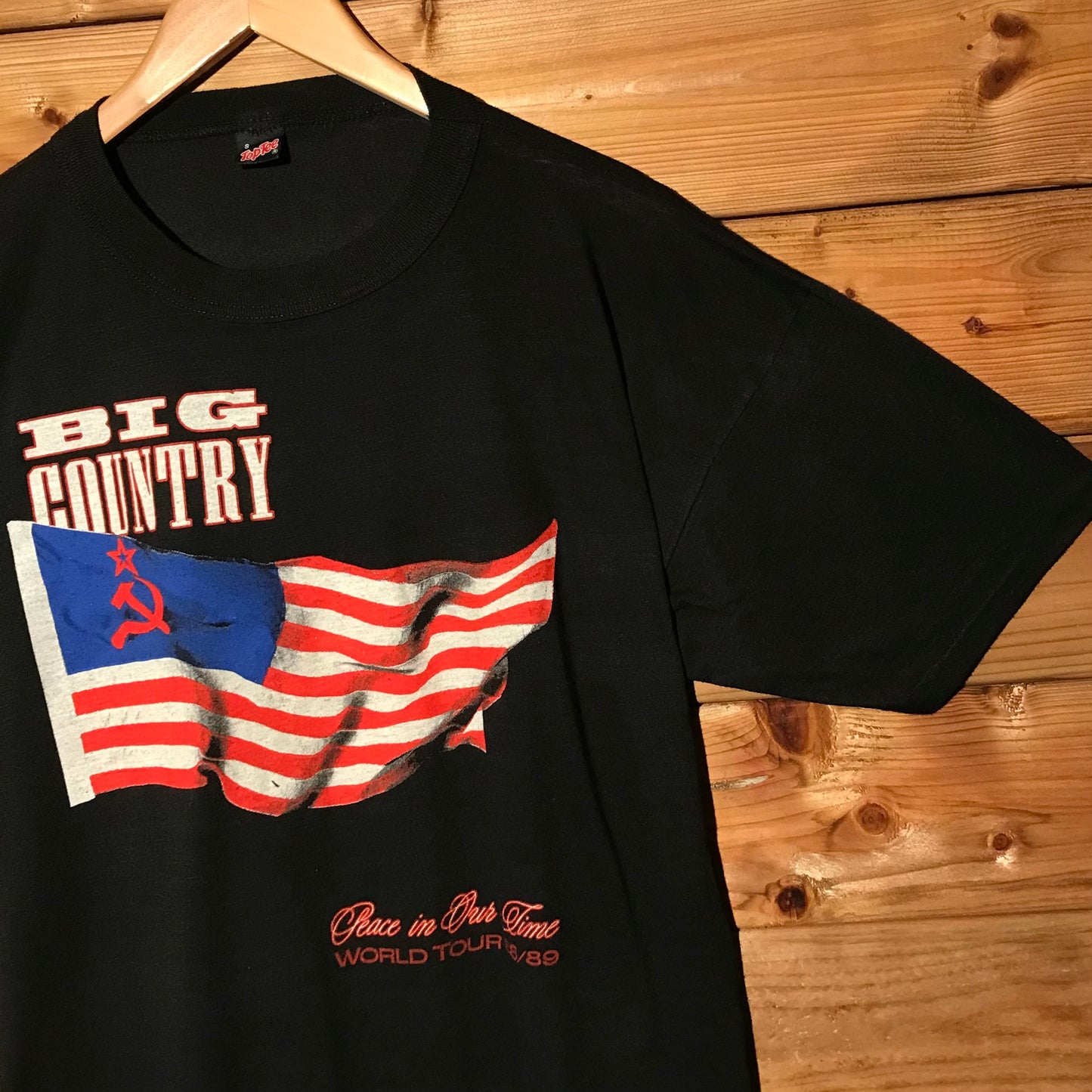 1988 Big Country Peace In Our Time World Tour t shirt