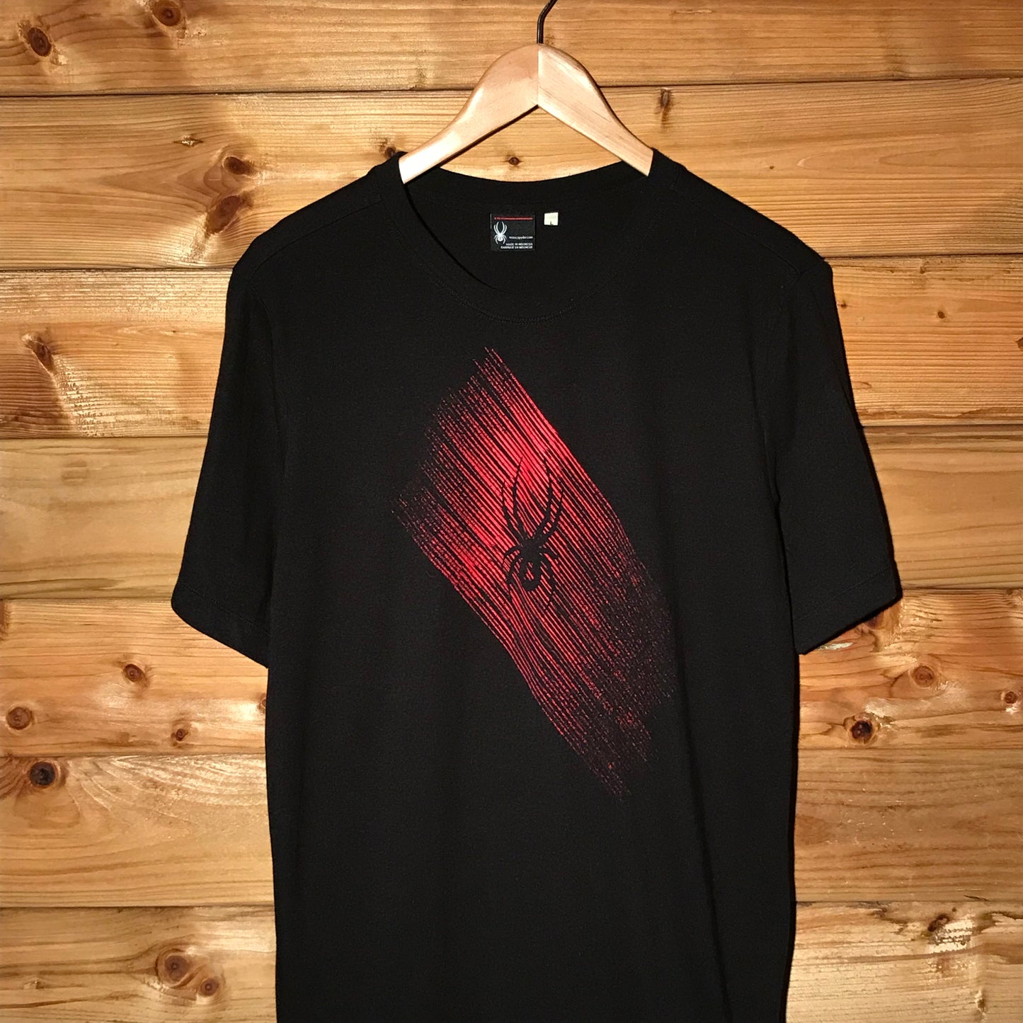 Spyder Striped Centre Logo t shirt