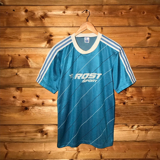 80s Adidas Rost Šport Striped t shirt