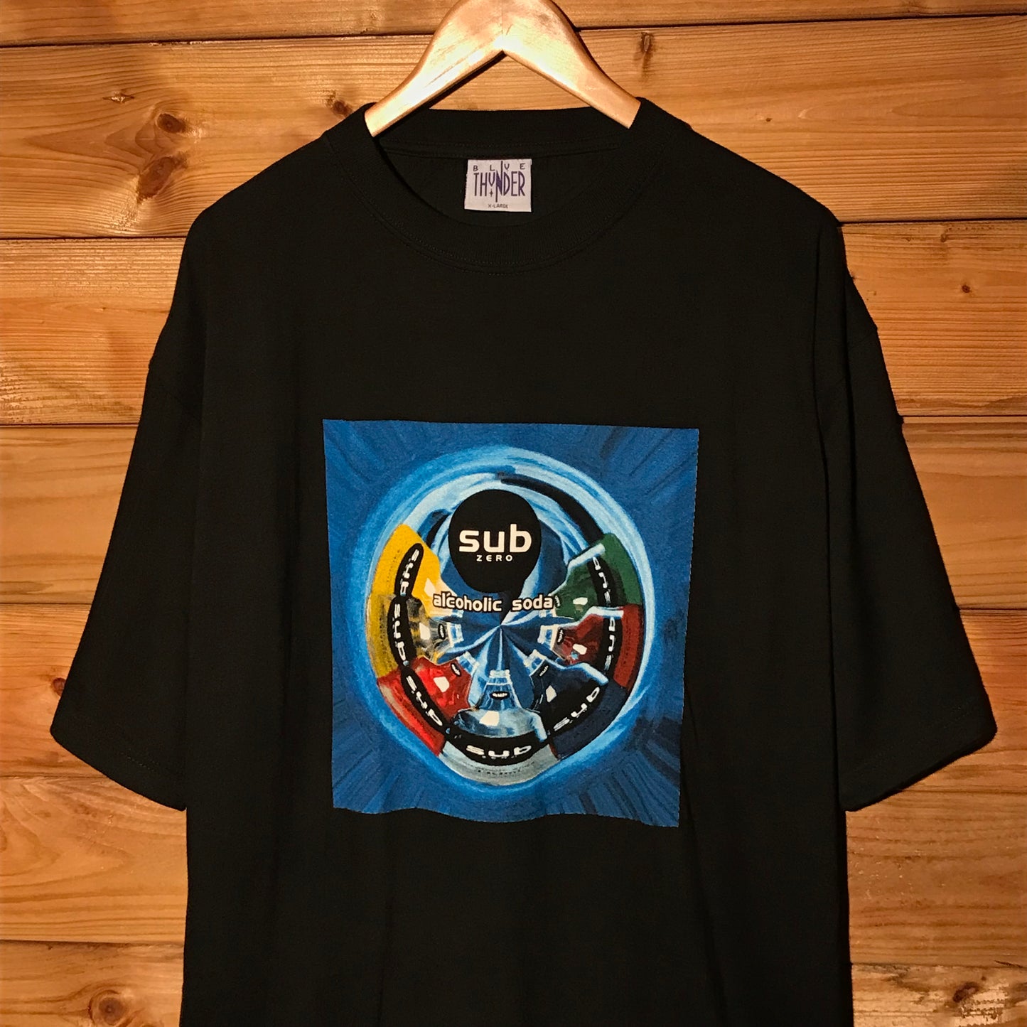 90s Sub Zero Alcoholic Soda Promo t shirt