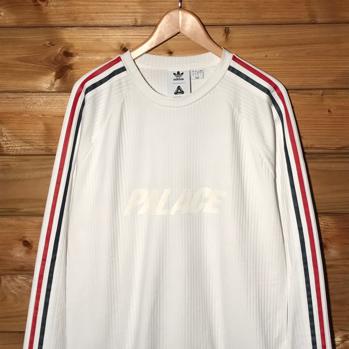 Palace x Adidas Waffle Knit Tonal Spellout sweatshirt