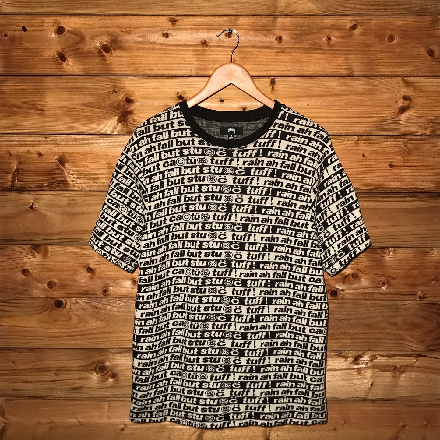 2022 Stüssy x CPFM Jacquard Crew AOP t shirt