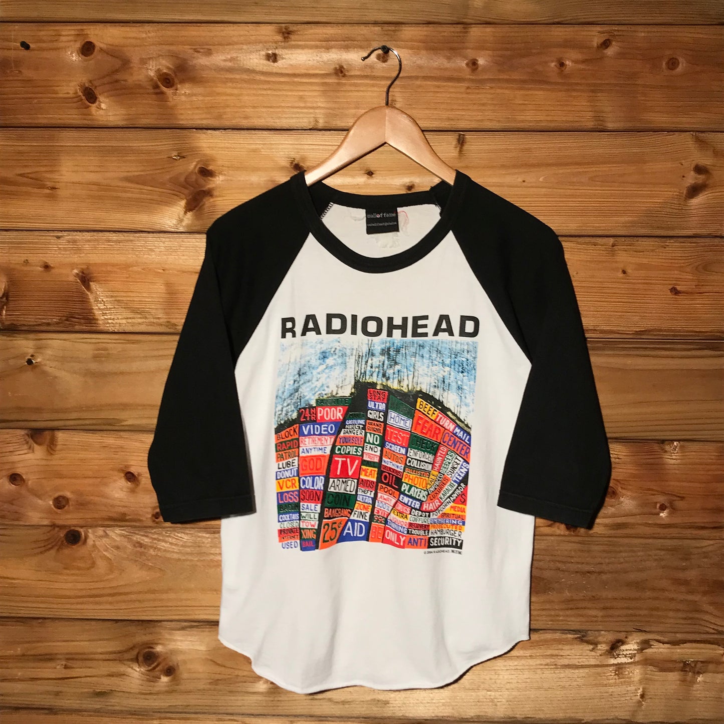 2004 Radiohead Hail To The Thief Album long sleeve t shirt