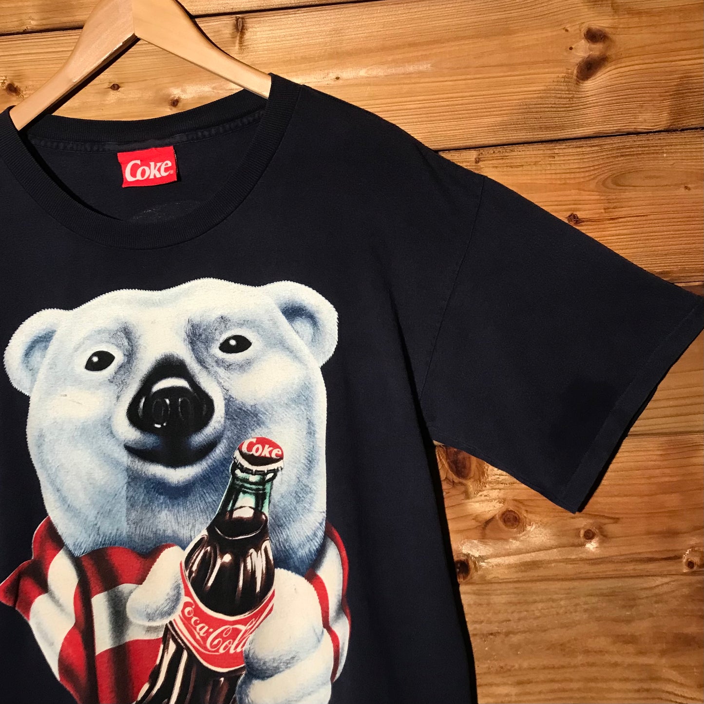 1995 Coca Cola Polar Bear Always Coke t shirt