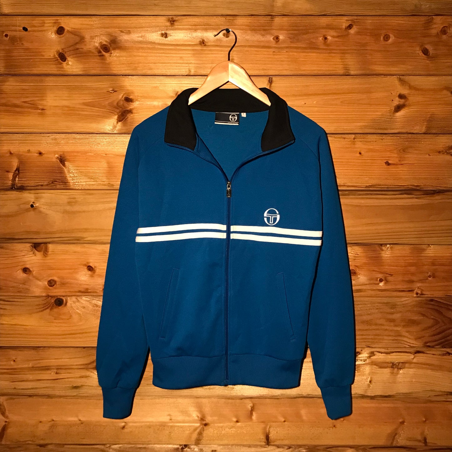 Sergio Tacchini Wraparound Striped track jacket