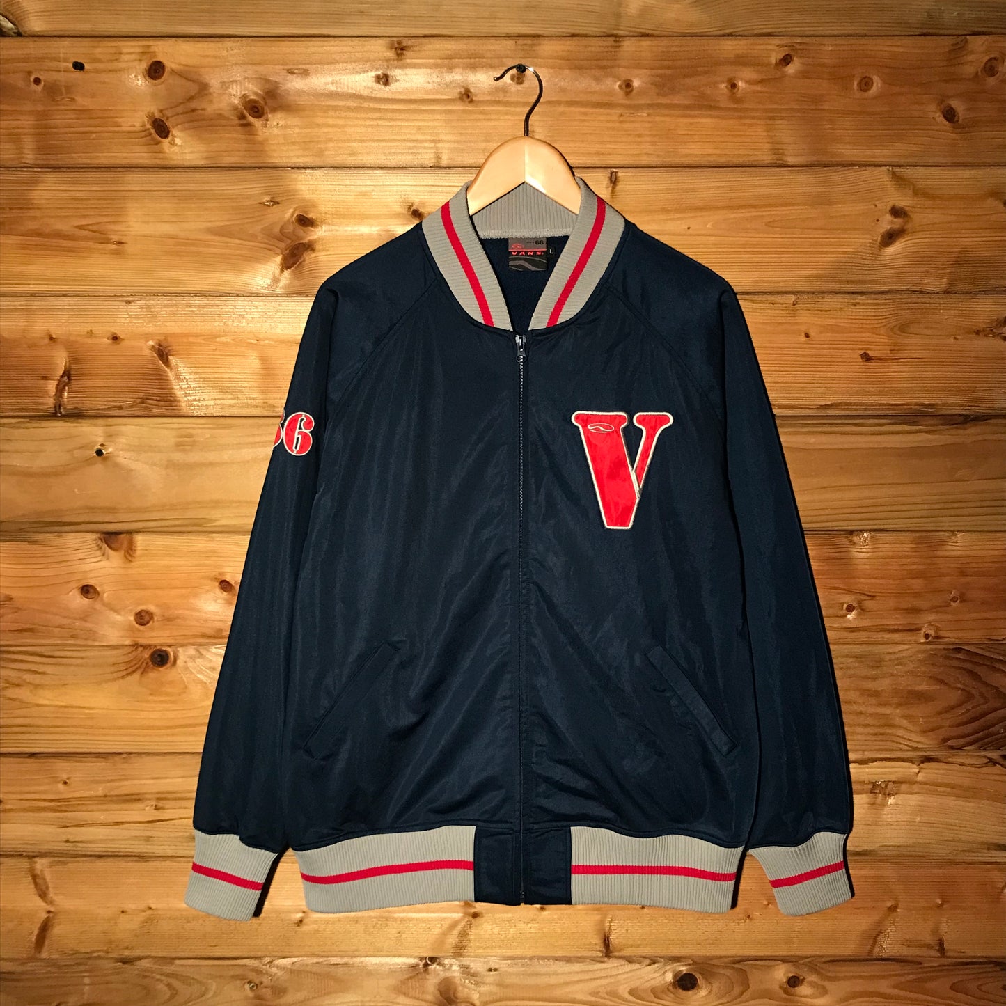 90s Vans V Logo track jacket