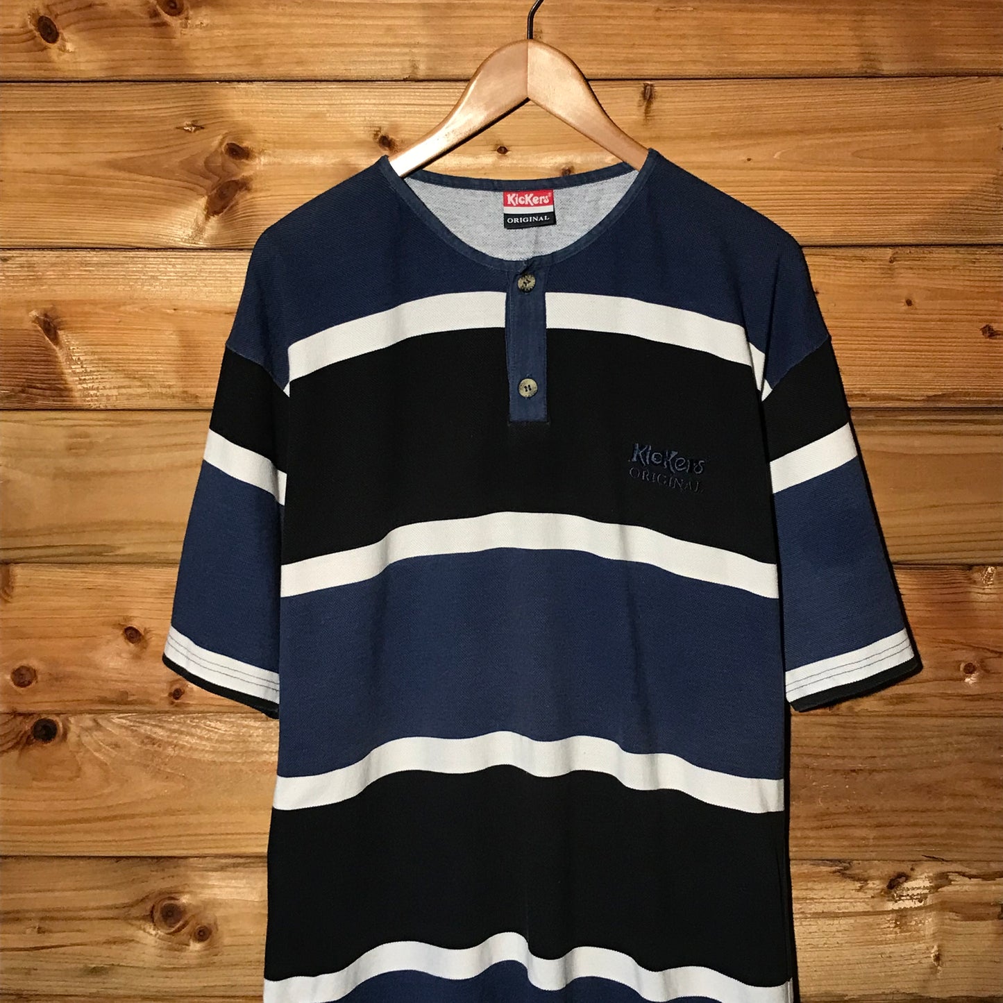 Kickers Striped polo t shirt