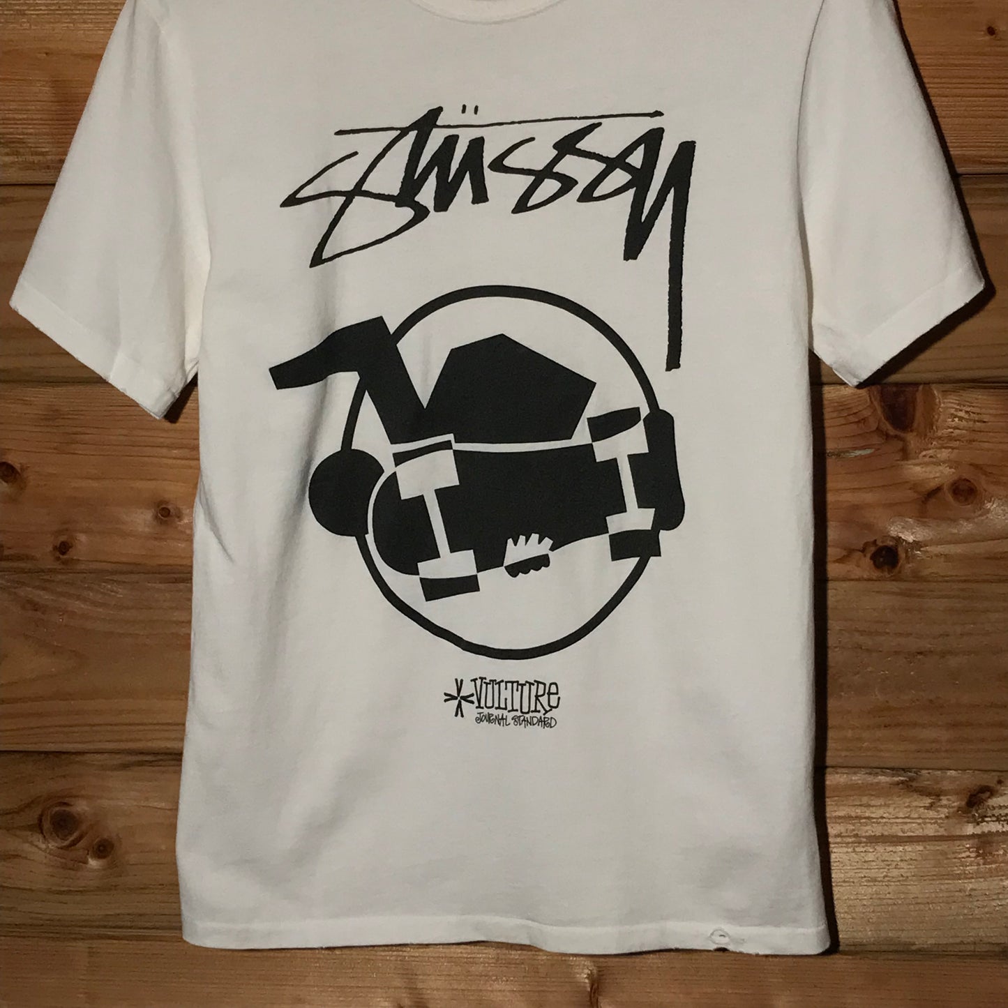 2010 Stüssy x Vulture Journal Standard Skateman t shirt