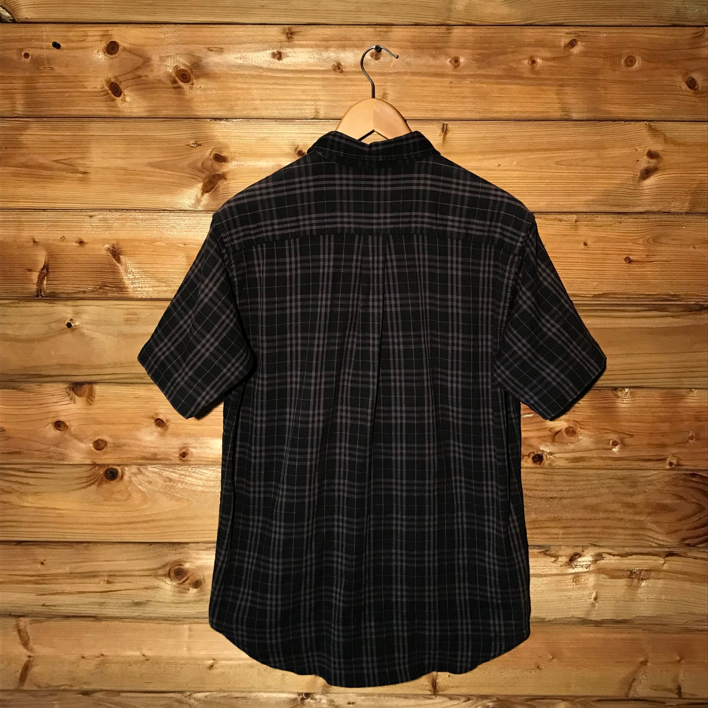 Burberry Nova Check Pattern short sleeve button up shirt