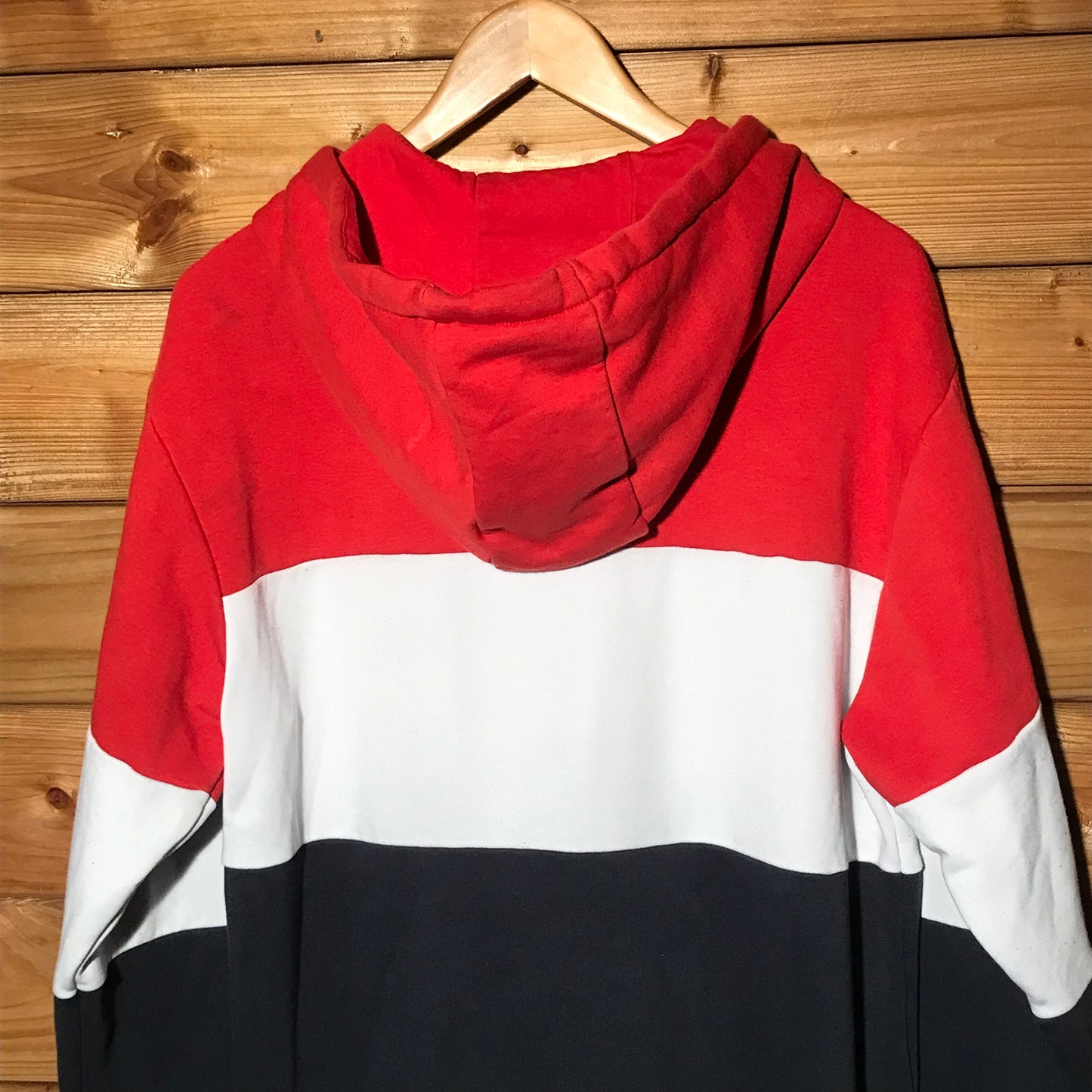 Fila Block Split Spellout hoodie