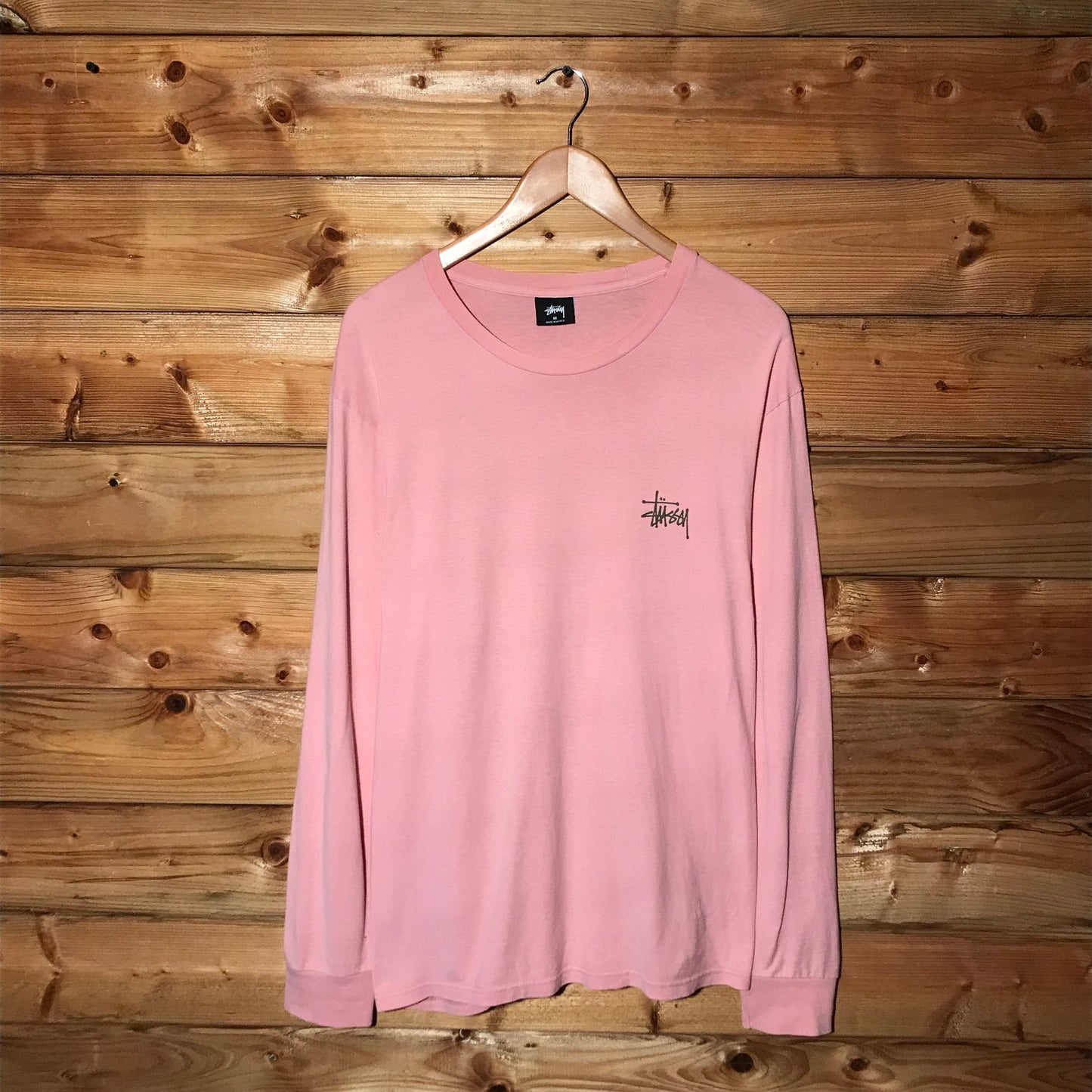 Stüssy Classic Double Script Spellout long sleeve t shirt