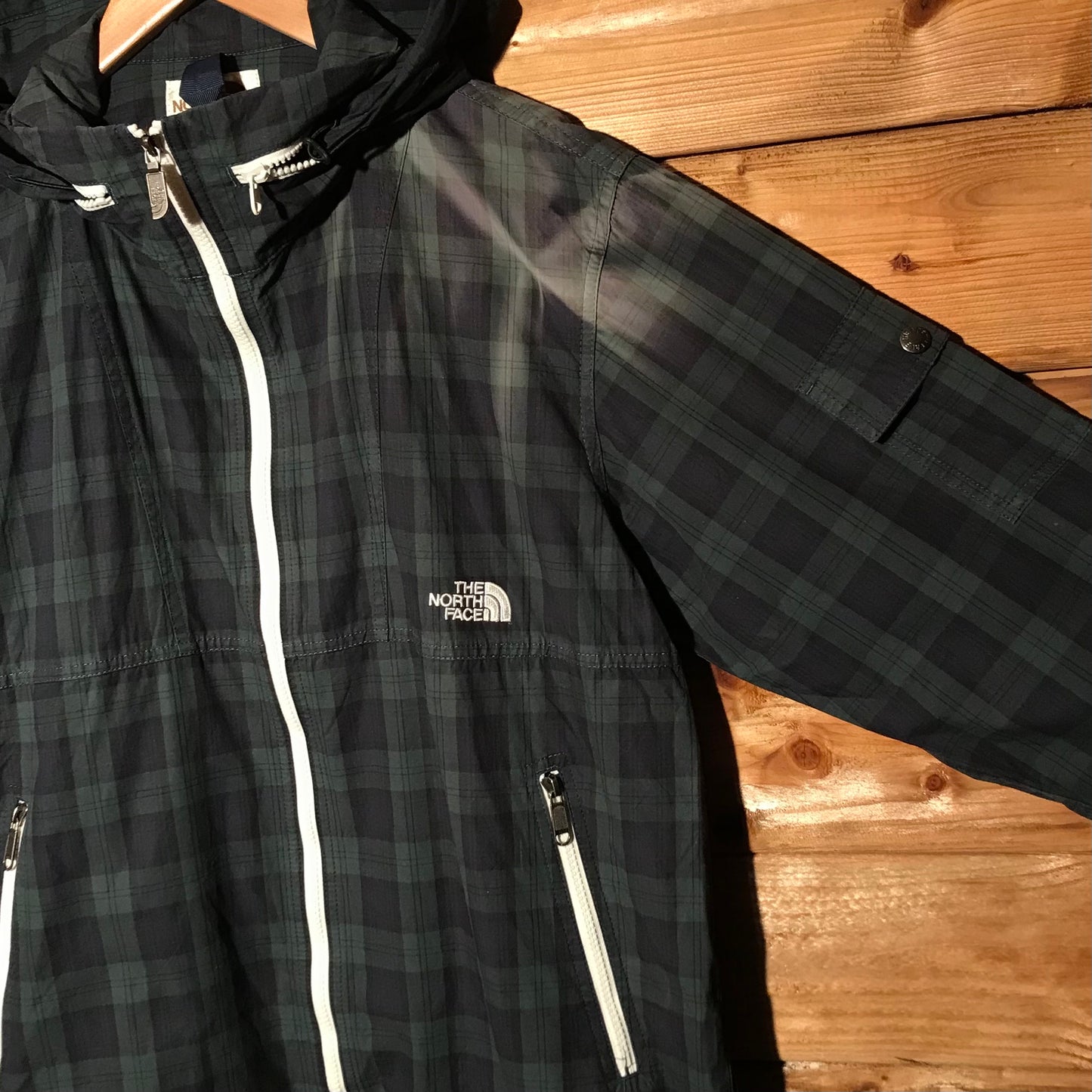 The North Face Plaid Tartan AOP jacket