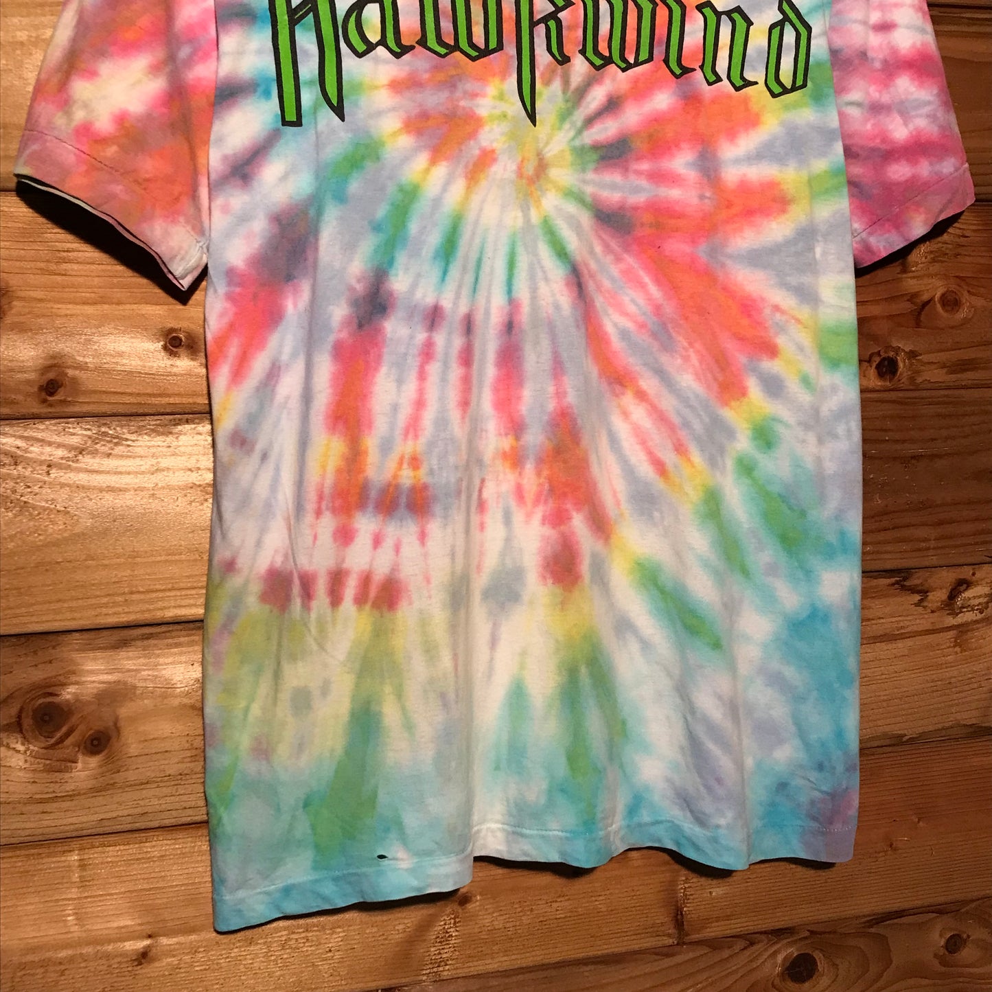 1990 Hawkwind Space Bandits Tour Tie Dye t shirt