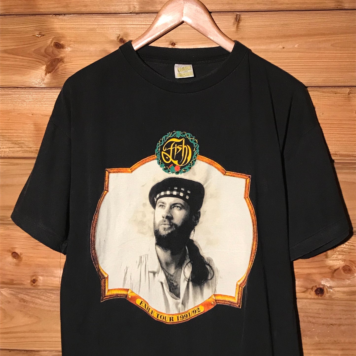 1991 Fish Internal Exile Europe Tour t shirt