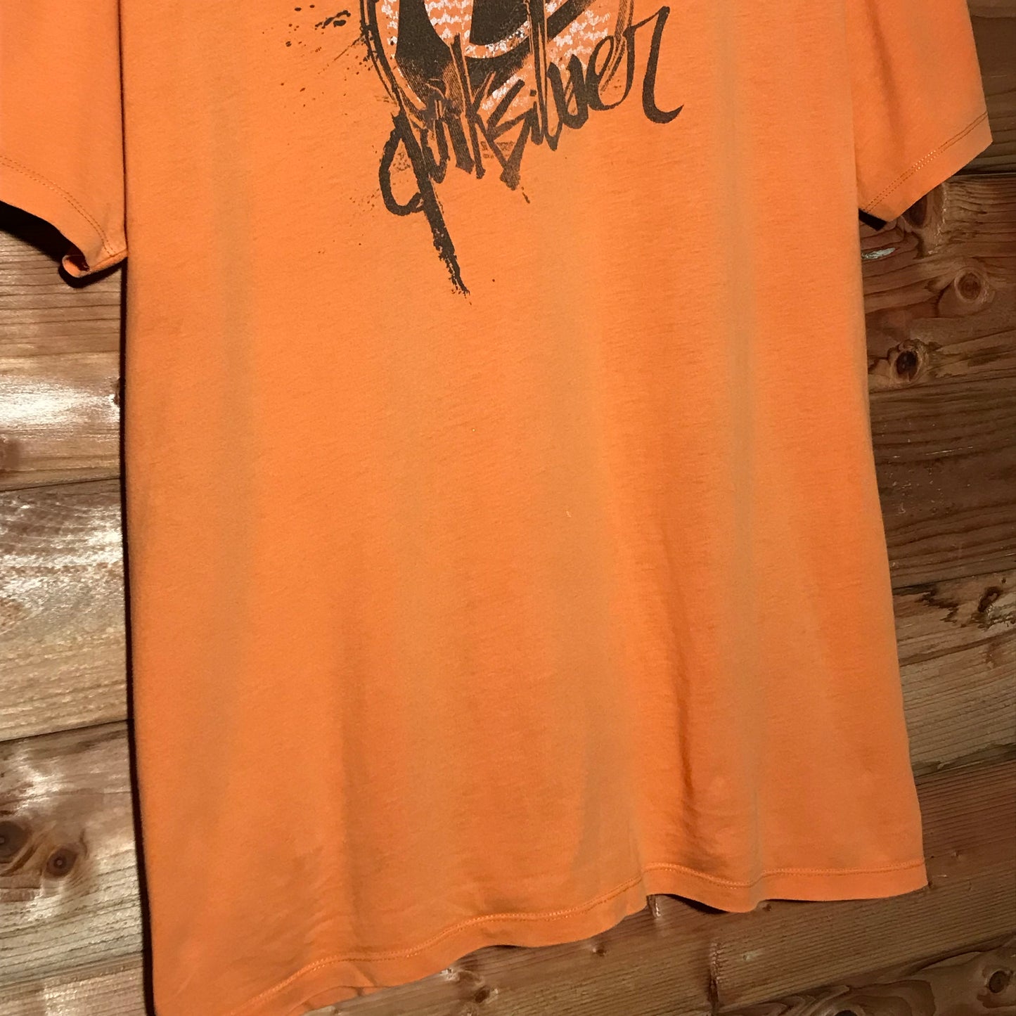 Quiksilver Centre Spellout t shirt