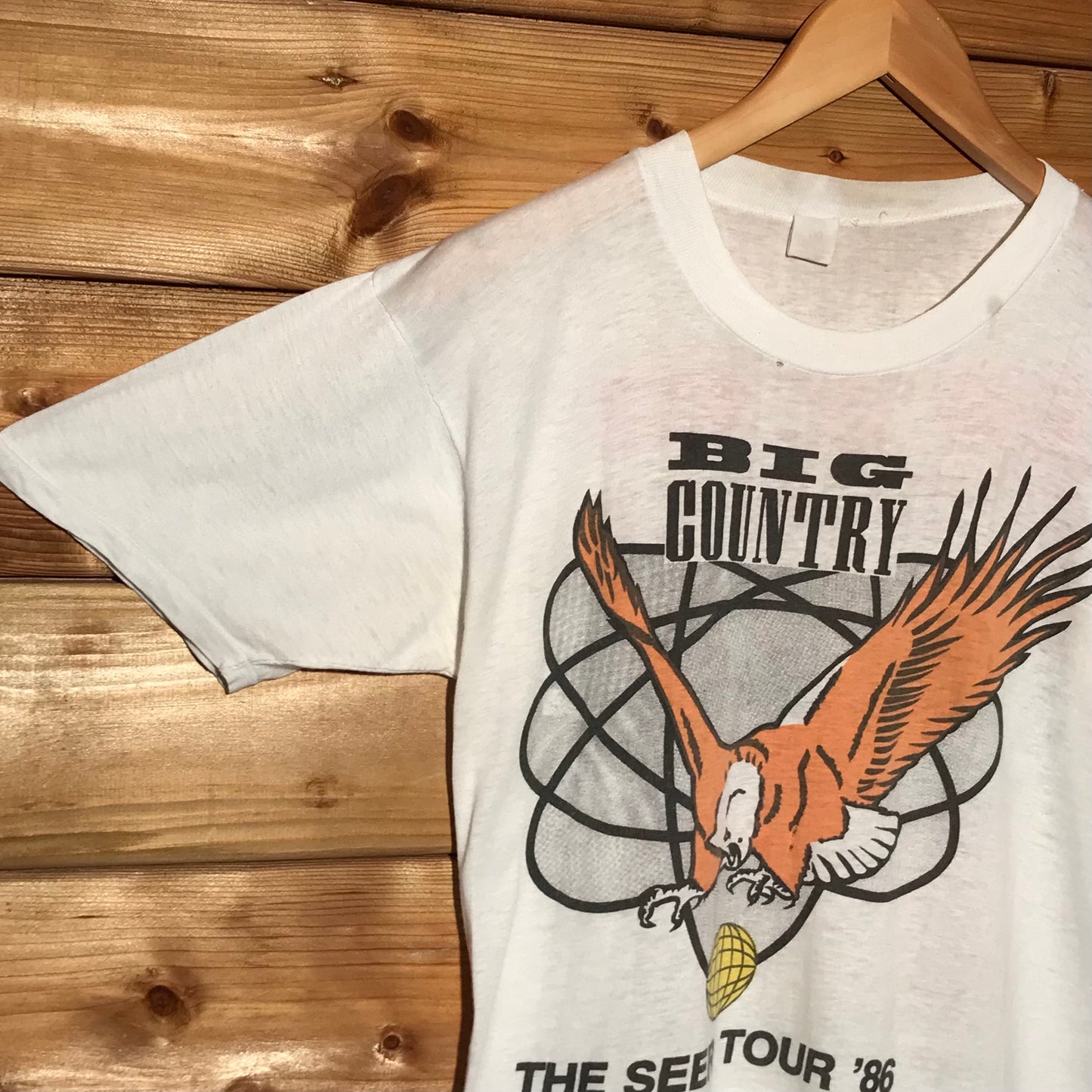 1986 Big Country The Seer UK Tour t shirt