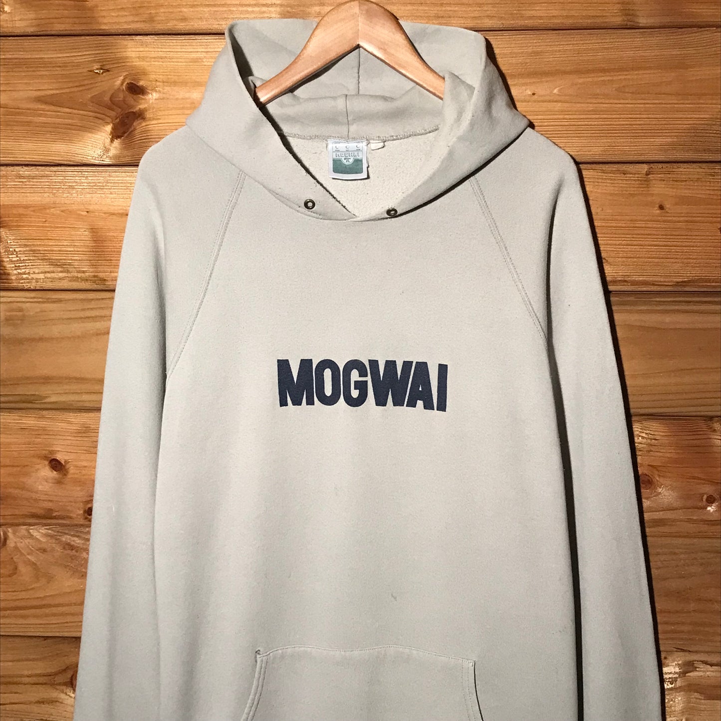 90s Mogwai Centre Spellout Band hoodie