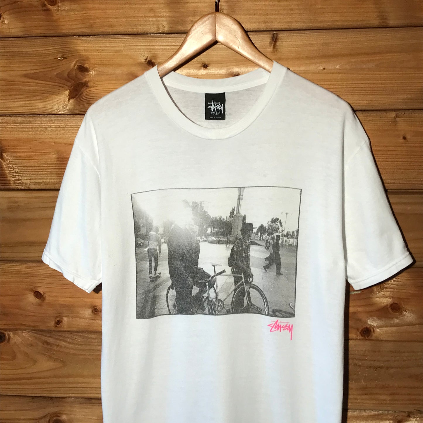 2011 Stüssy x Bike'N'Shit Photo t shirt