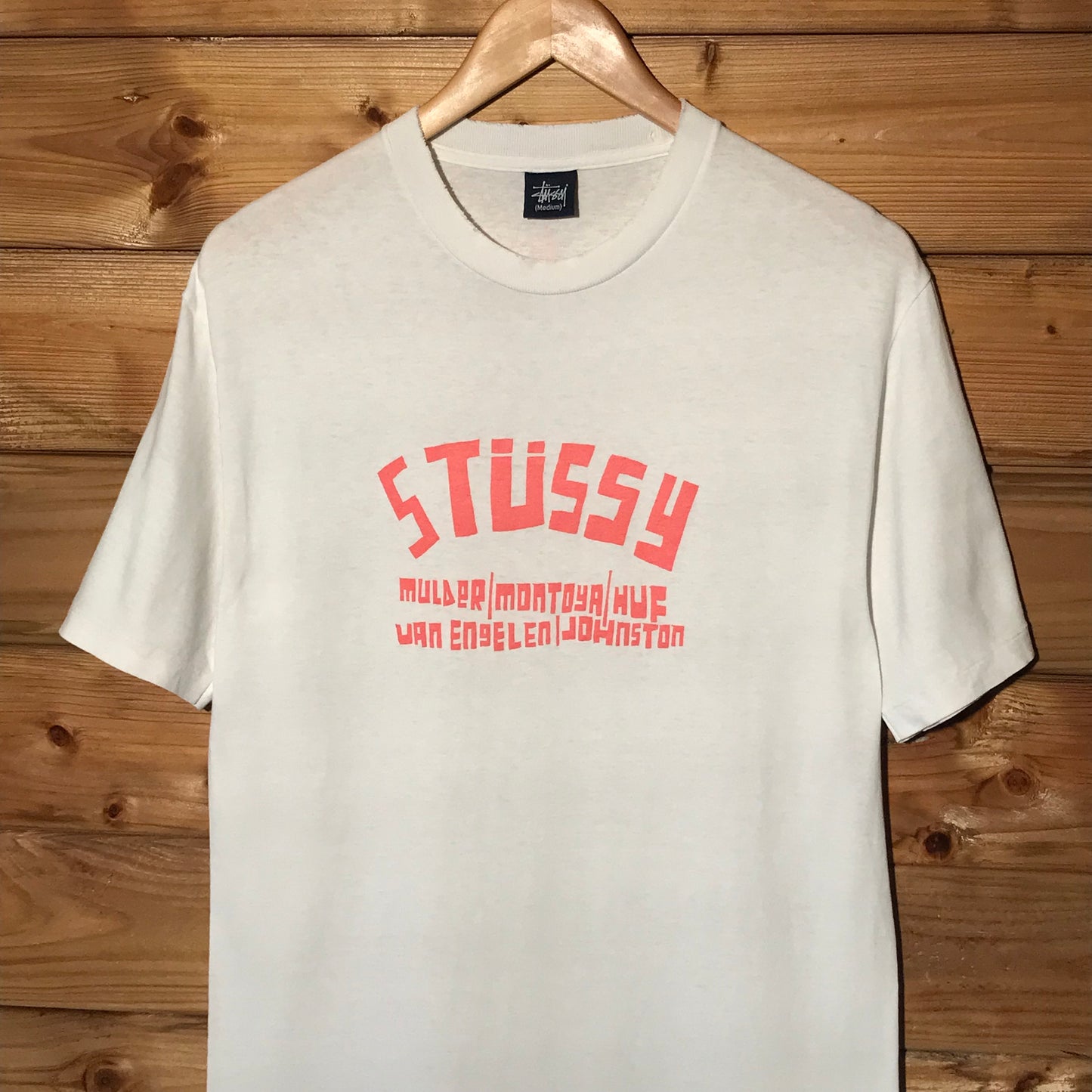 Stüssy Mulder Montoya Huf Van Engelen Johnston t shirt