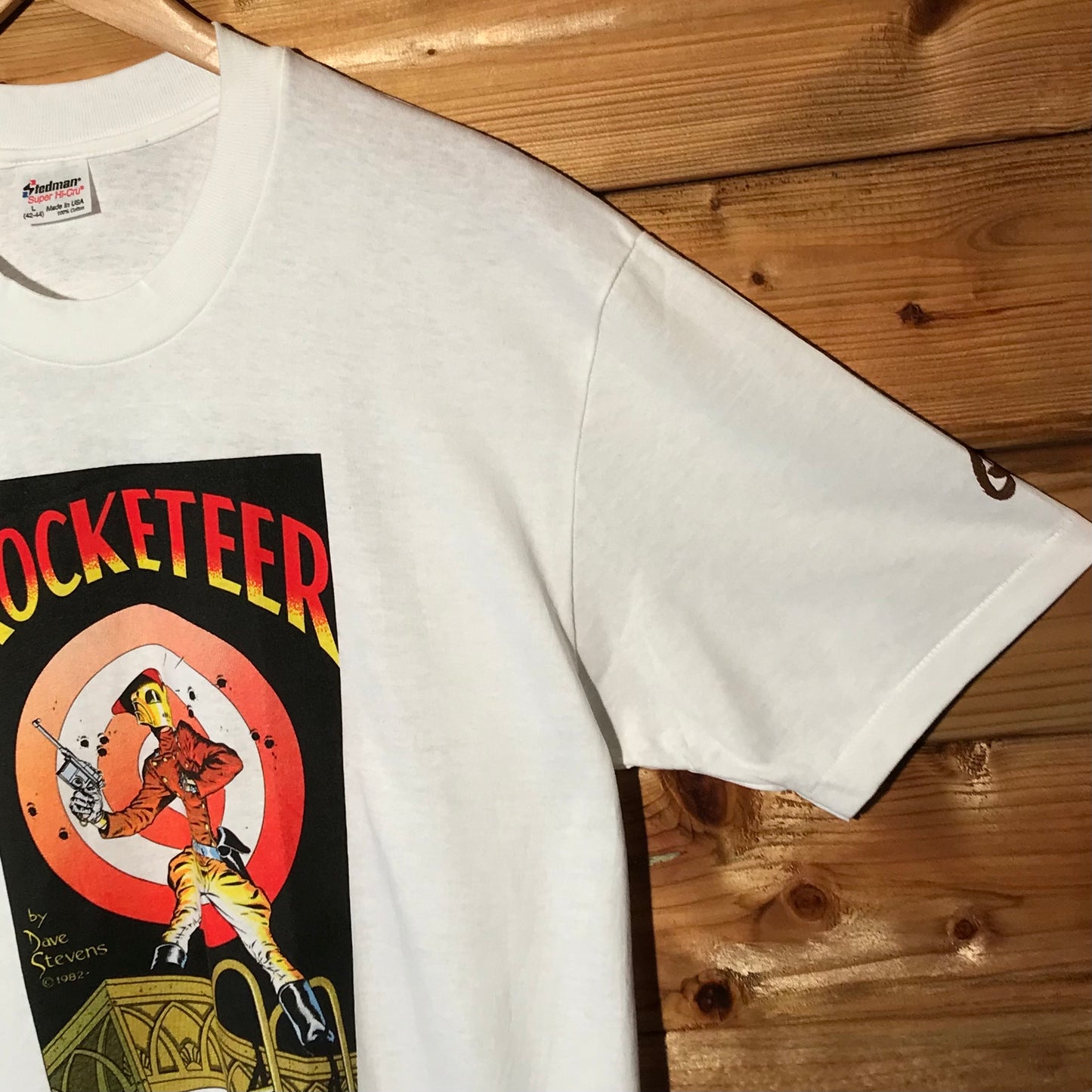 1982 The Rocketeer Comic Promo t shirt