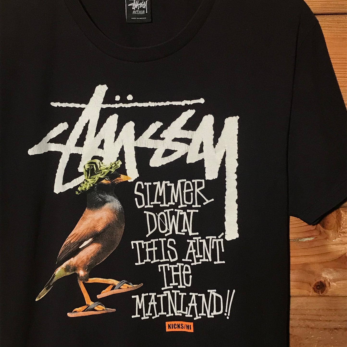 2014 Stüssy x Kicks/Hi Myna Bird t shirt