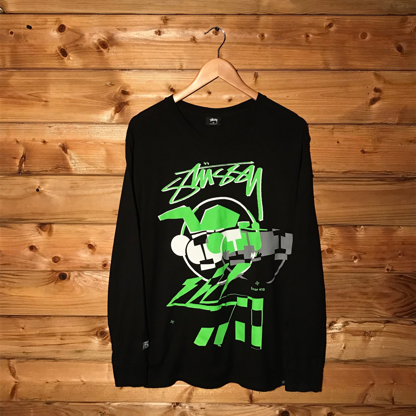 2017 Stüssy x FPAR Skateman Error 410 long sleeve t shirt