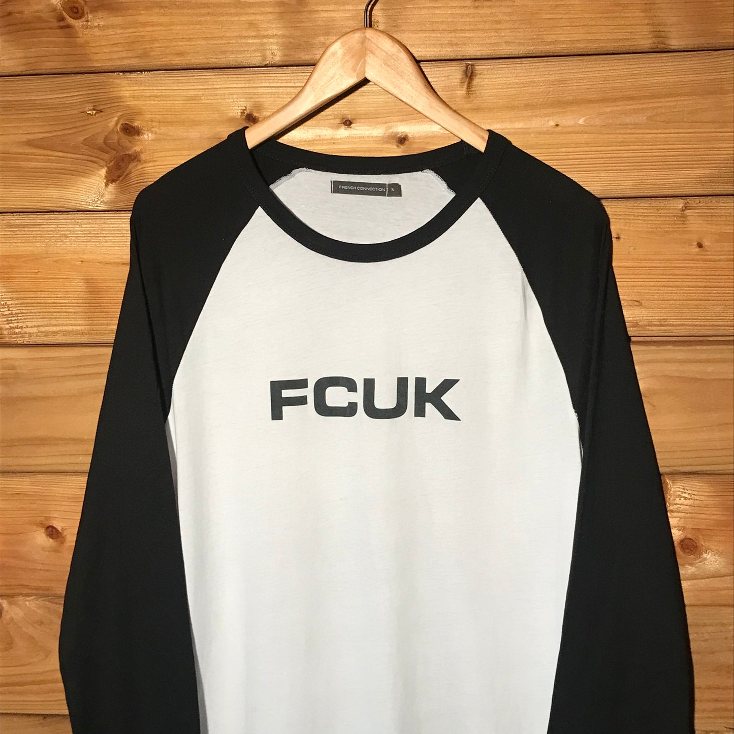 French Connection FCUK Spellout long sleeve t shirt