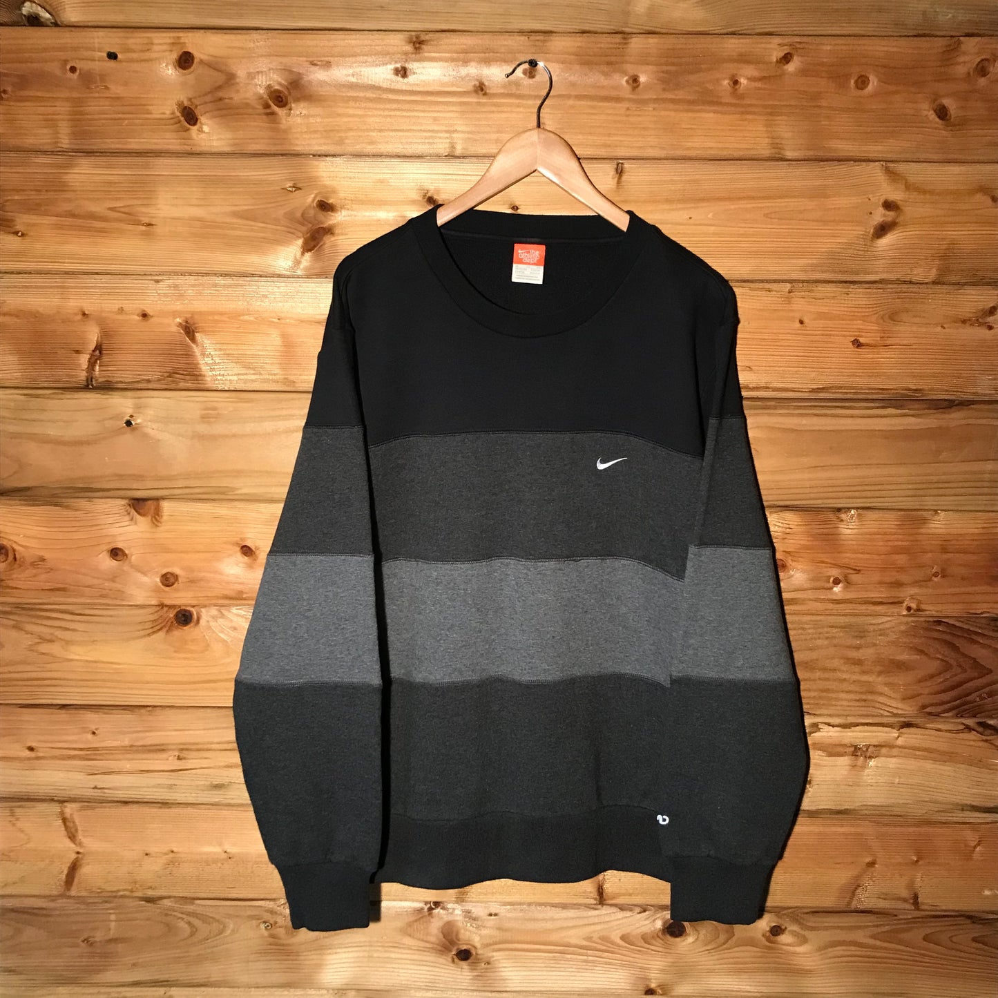 2010 Nike Ath Dept Tonal Striped sweatshirt