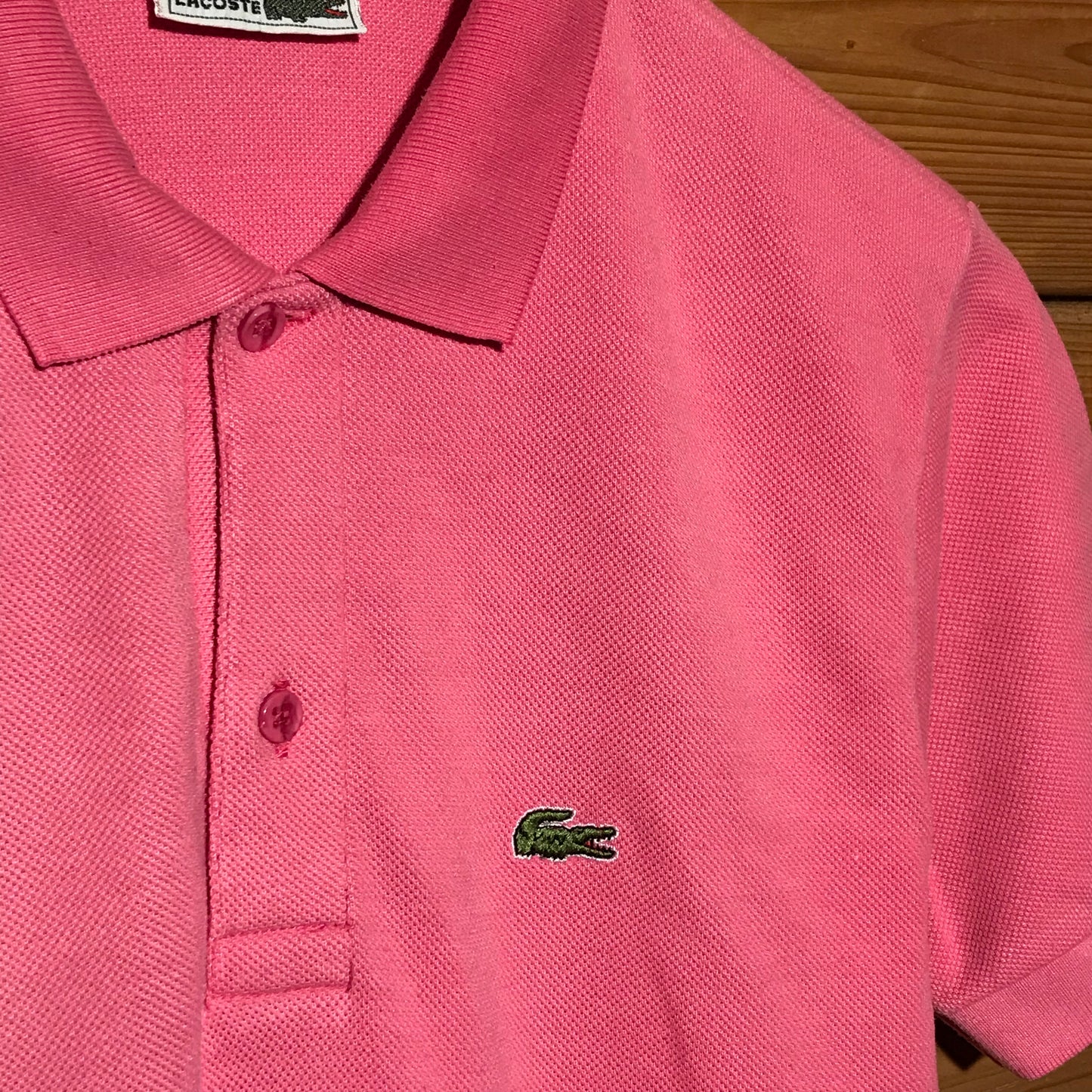 80s Lacoste Essentials polo t shirt