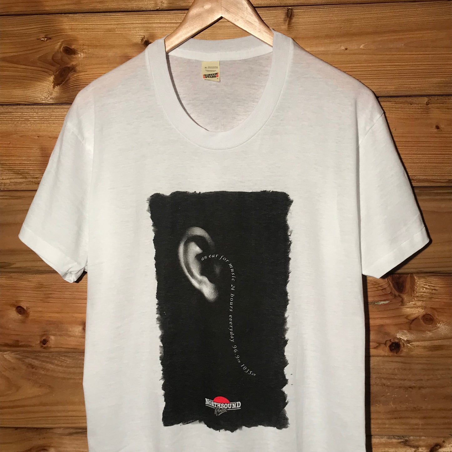 80s Northsound Radio An Ear For Music Promo t shirt