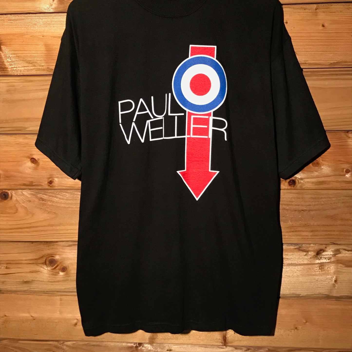 2009 Paul Weller Europe Tour t shirt