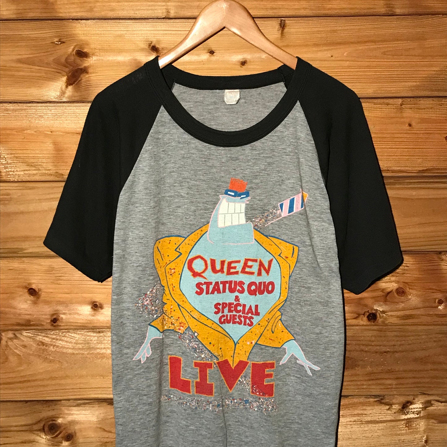 1986 Queen A Kind Of Magic UK Tour t shirt