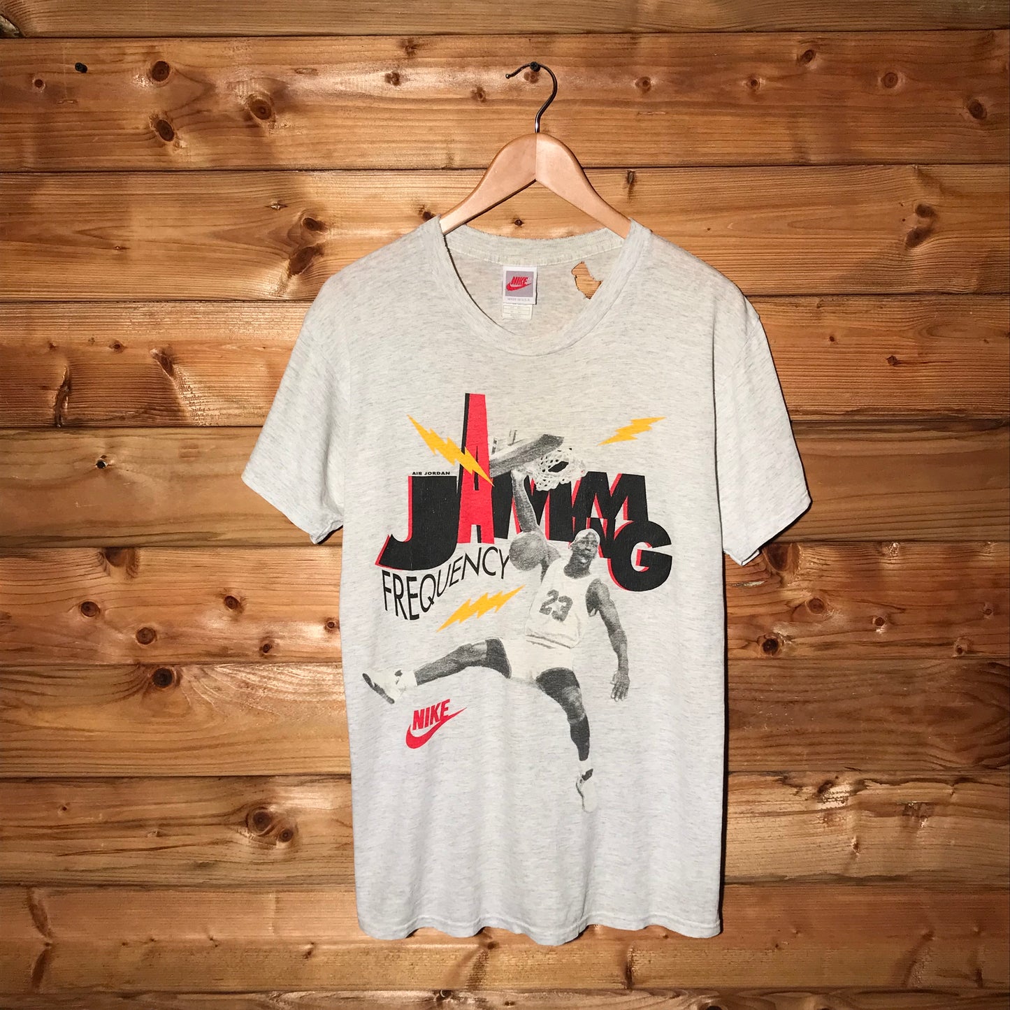 90s Nike Air Jordan Jamming Frequency Live On The Air t shirt