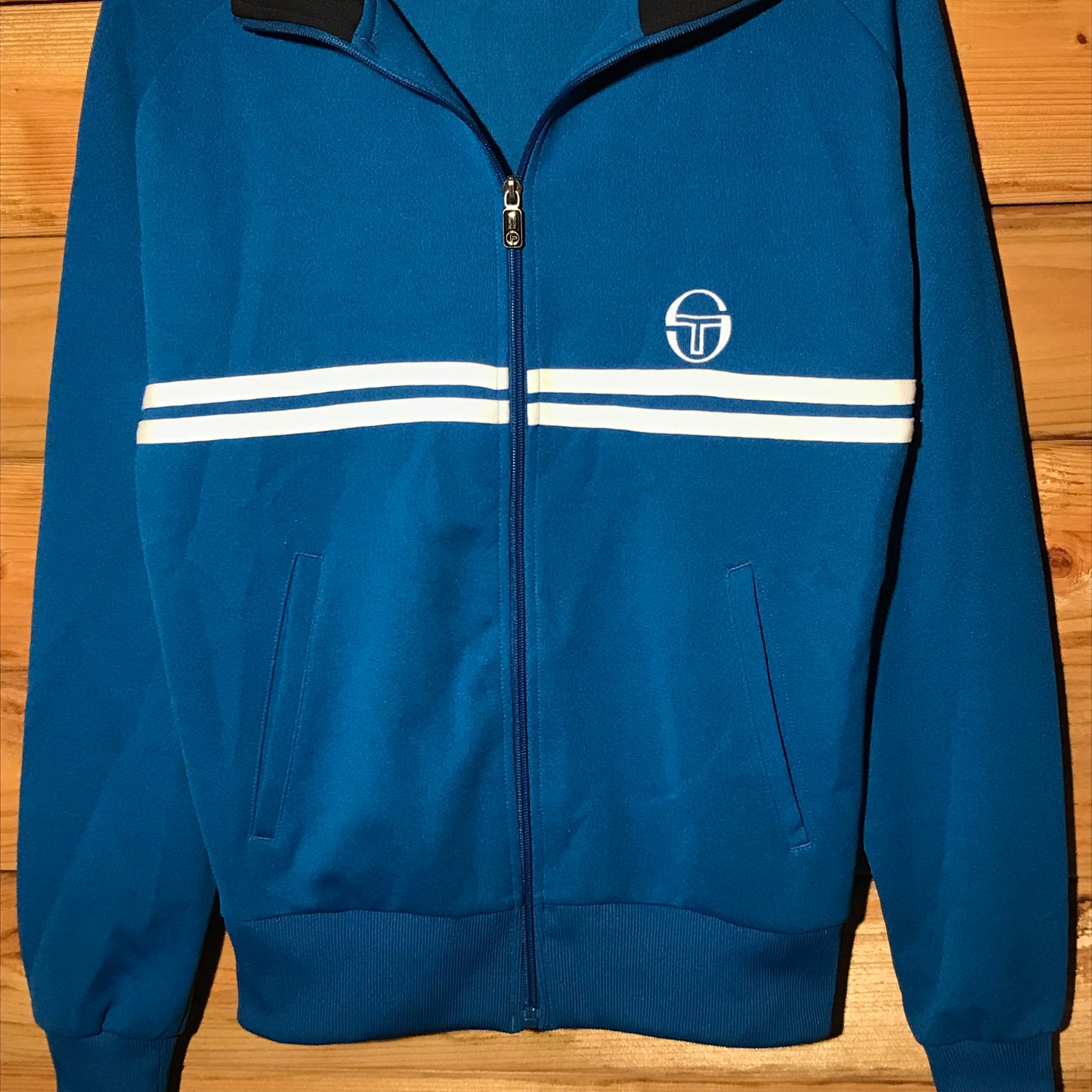 Sergio Tacchini Wraparound Striped track jacket