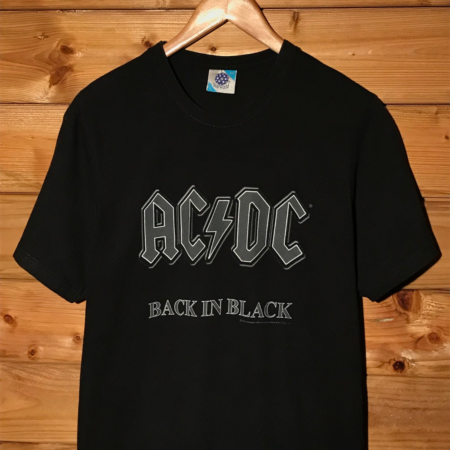 2004 AC/DC Back In Black t shirt