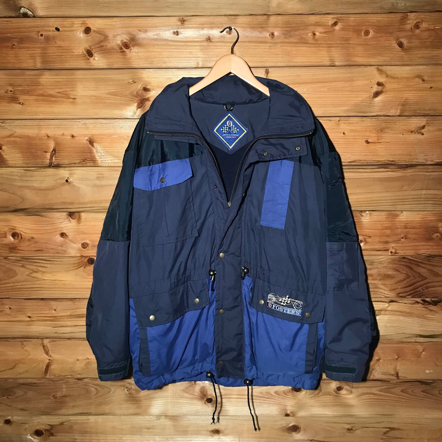 90s Fosters Grand Prix Promo down jacket