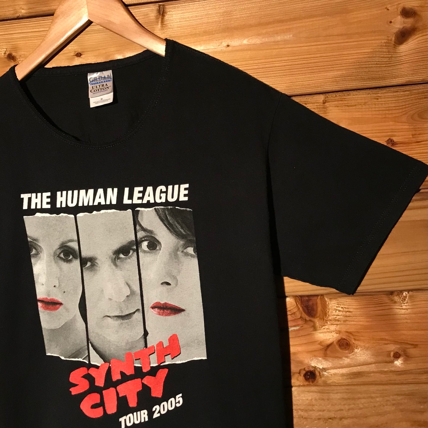 2005 The Human League UK Tour t shirt