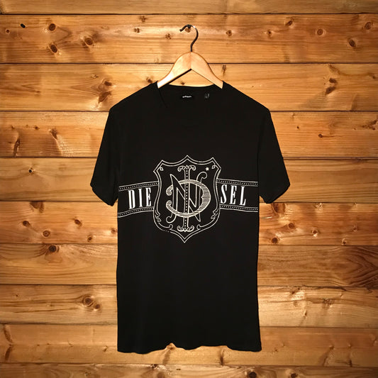 Diesel Crest Spellout t shirt